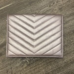 Neiman Marcus used Faux Leather  clutch PREOWNED/USED